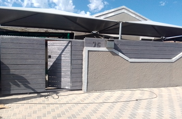 Steel fence